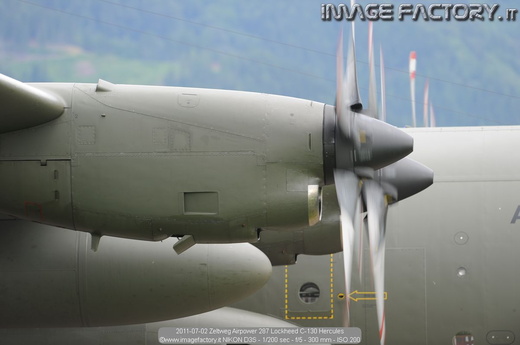 2011-07-02 Zeltweg Airpower 287 Lockheed C-130 Hercules